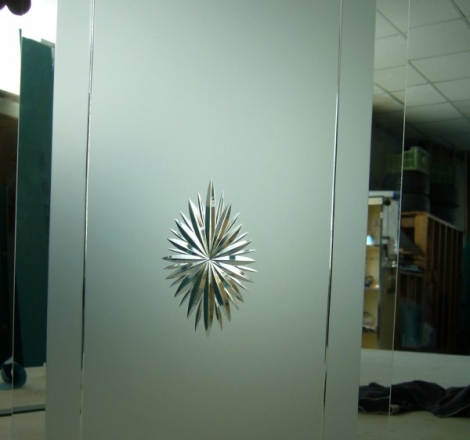 Zdobienie szkła metodą szlifowania